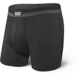 SAXX Mens Sports Mesh Boxer Brief Fly  -  X-Small / Black