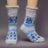 Siberia Spirit Nautical Seascape Crew Socks  -  Medium / Nautical Seascape