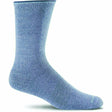 Sockwell Womens Skinny Minnie Essential Comfort Crew Socks  -  Small/Medium / Denim