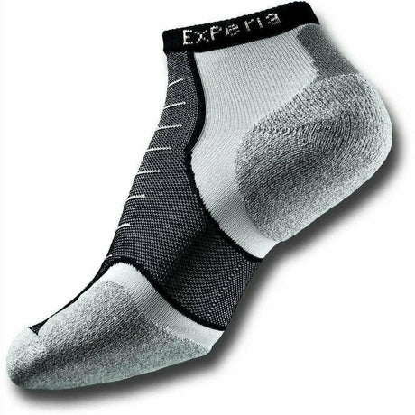 Thorlo Experia TECHFIT Light Cushion Low-Cut 3-Pack Socks  -  Small / White / 3-Pair Pack