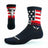 Swiftwick Vision Five Tribute Crew Socks  -  Small / USA Eagle