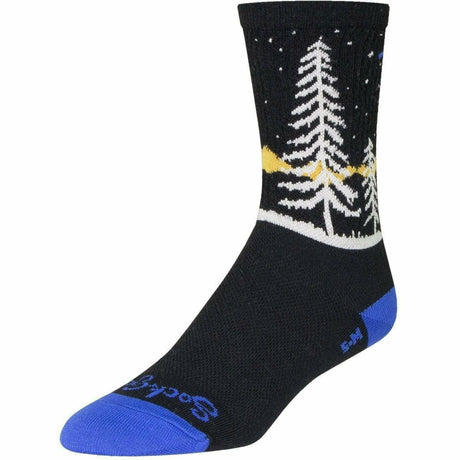 SockGuy Alaska Turbo Wool Crew Socks  -  Small/Medium