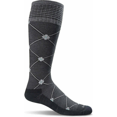 Sockwell Womens Elevation Firm Compression Socks  -  Small/Medium / Black Multi