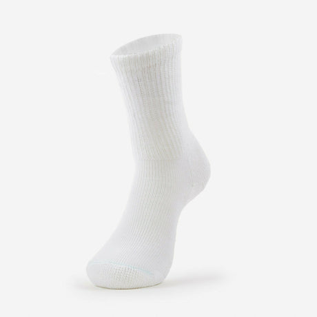 Thorlo Work Moderate Cushion Crew Socks  -  Medium / White