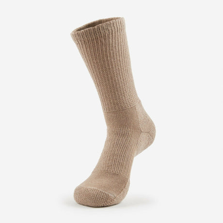 Thorlo Walking Moderate Cushion Crew Socks  -  Medium / Khaki