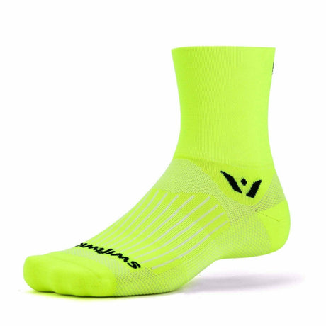 Swiftwick Aspire Four 3/4 Crew Socks  -  Small / Yellow