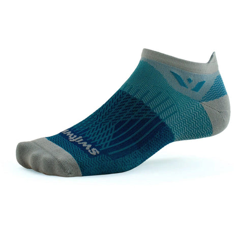 Swiftwick Aspire Zero Tab Socks  -  X-Large / Pewter Navy