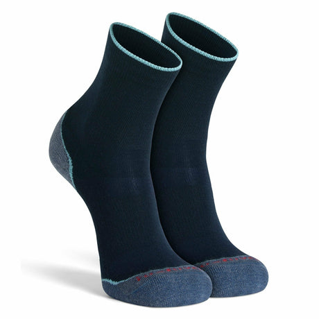 Fox River Womens Basecamp 2.0 Lightweight Crew Socks  -  Small / Dark Blue