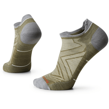 Smartwool Run Zero Cushion Low Ankle Socks  -  Medium / Winter Moss