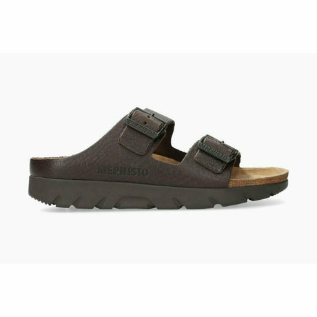 Mephisto Mens Zonder Sandals  -  8 / Dark Brown