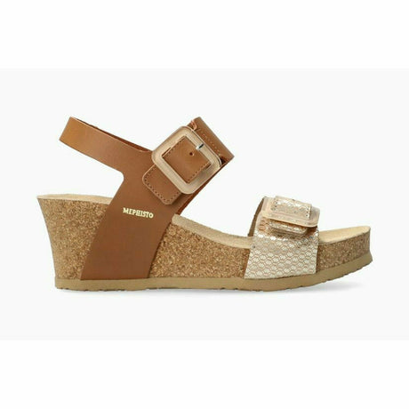 Mephisto Womens Lissia Sandals  -  12 / Camel