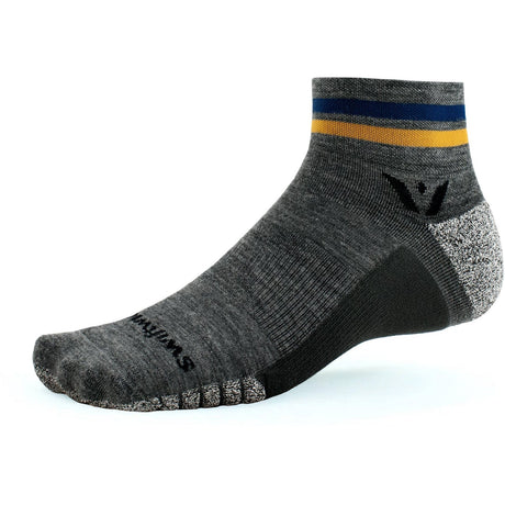 Swiftwick Flite XT Trail Two Socks  -  Small / Stripe Navy