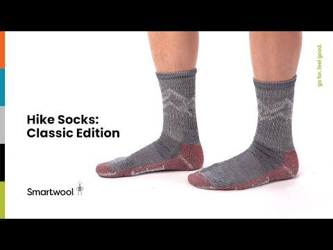 Smartwool Womens Hike Classic Edition Full Cushion Solid Crew Socks