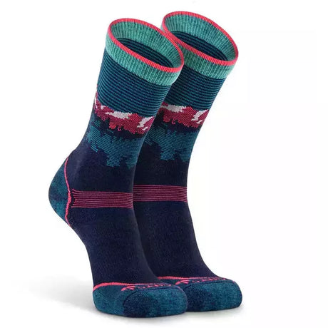 Fox River Womens Krakatoa Lightweight Hiking Crew Socks  -  Medium / Navy