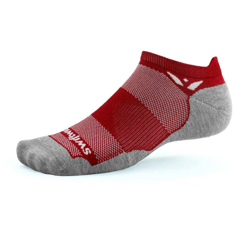 Swiftwick Maxus Zero No Show Tab Socks  -  Small / Apple