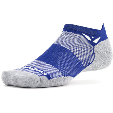 Swiftwick Maxus Zero No Show Tab Socks  -  Small / Midnight Blue