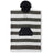 Nomadix Changing Poncho  -  X-Small / Stripes Noll Black