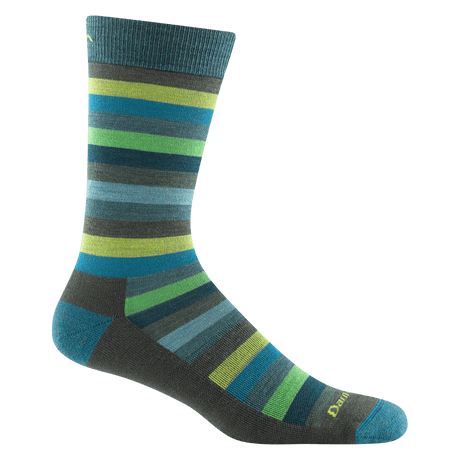 Darn Tough Mens Merlin Crew Lightweight Lifestyle Socks  -  Medium / Forest