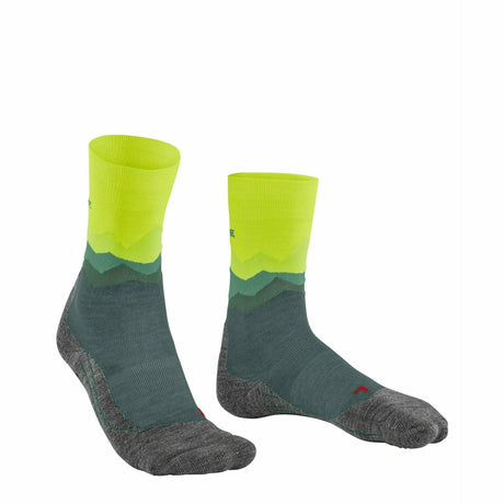 FALKE Mens TK2 Explore Trekking Crew Socks  -  42-43 / Steel Gray