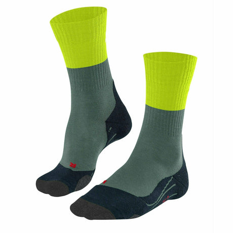 FALKE Mens TK2 Explore Trekking Socks  -  42-43 / Steel Gray