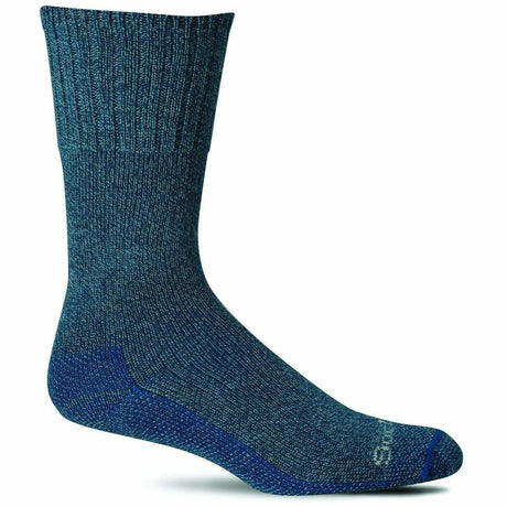 Sockwell Womens Big Easy Crew Socks  -  Small/Medium / Teal Marl