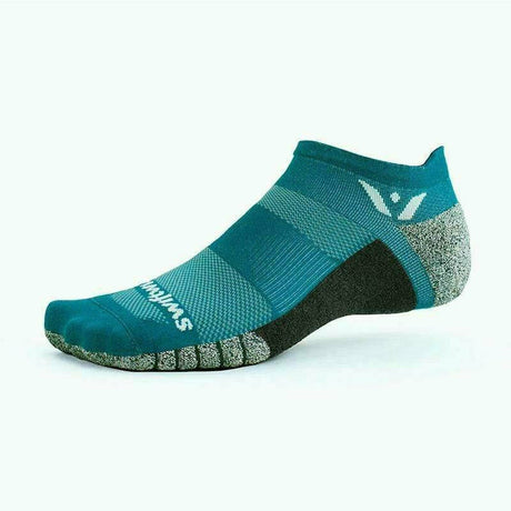 Swiftwick Flite XT Zero Tab Socks  -  Small / Teal