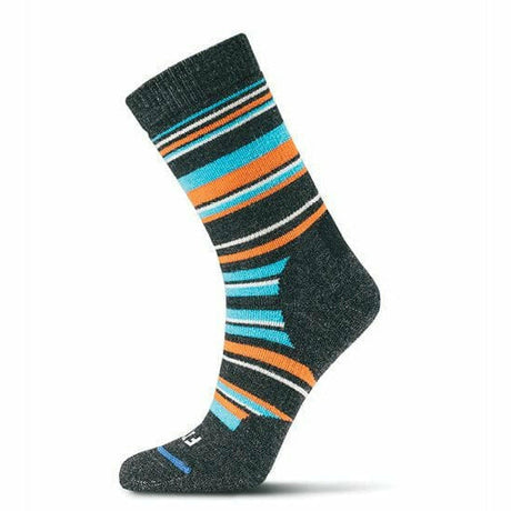 FITS Baya Medium Hiker Crew Socks  -  Small / Tiger Lily